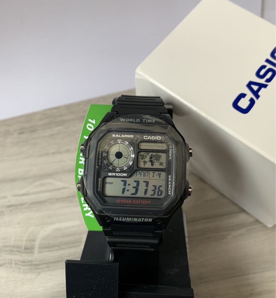 Годинник Casio AE1200WH-1A  + Оригінал + Мін.ціна !