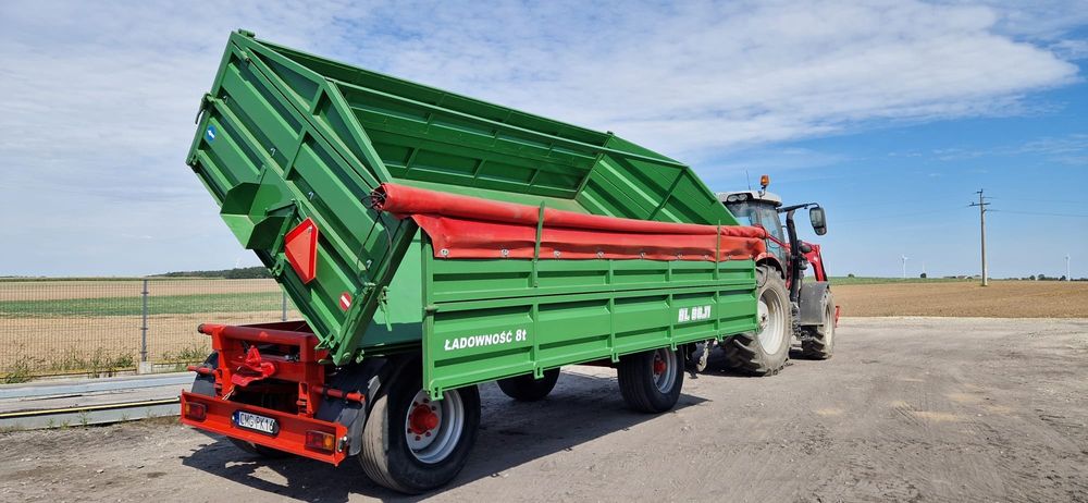 Przyczepa HL 8011, HW 8011 wywrotka na 3 strony