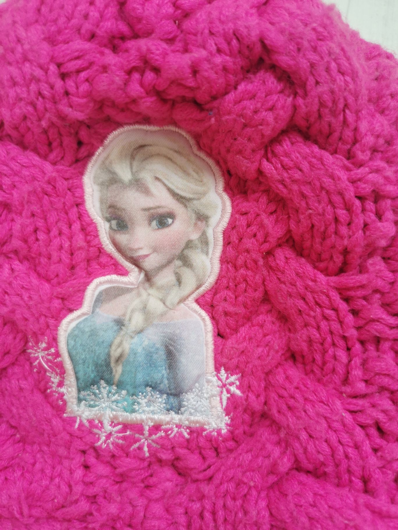 Czapka na zimę zimowa Frozen elsa Elza