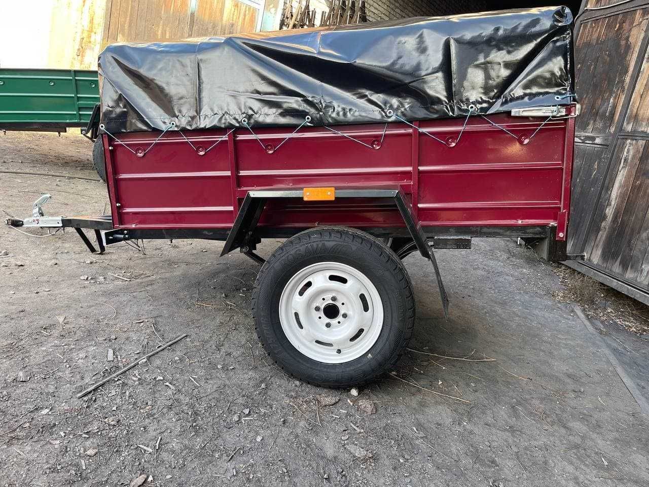 Новий авто причіп 200х120х35 (одновісний причіп)