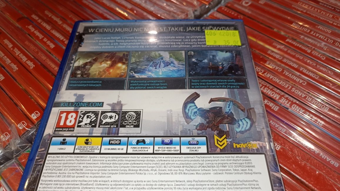 Killzone Shadow Fall po polsku PS4 możliwa zamiana SKLEP