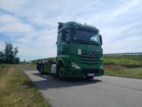 Mercedes-Benz Actross MP4  hakowiec Meiller, ładny, zadbany, pierwszy właściciel w PL, 1 kierowca