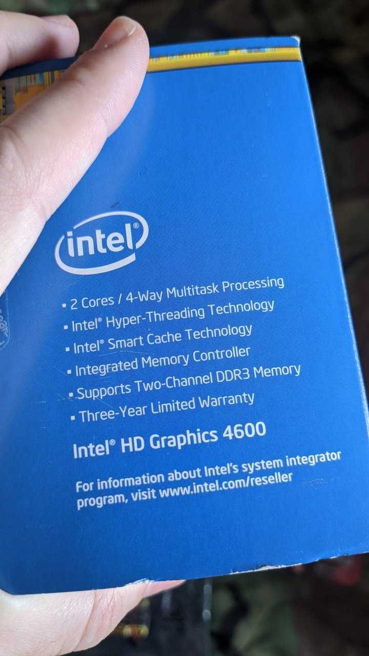 Процессор 1150 сокет Intel i3 4330 3.50GHz встроенная HD 4600