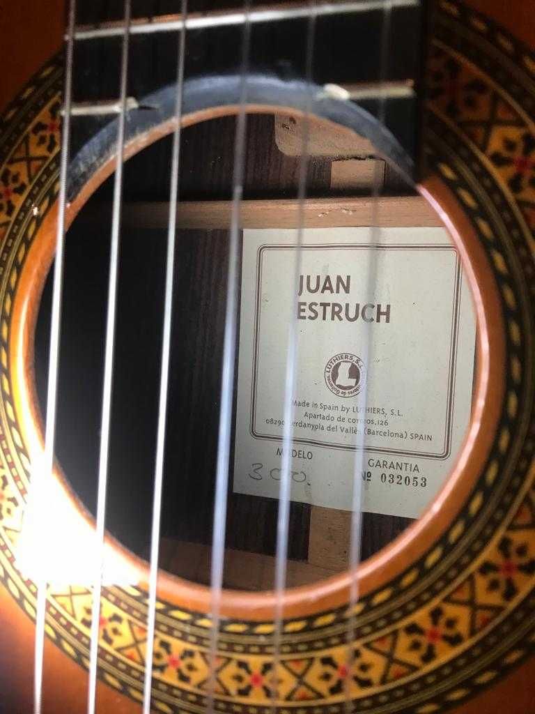 Guitarra Clássica - Guitarra de concerto Juan Estruch, ref. 3CTO.