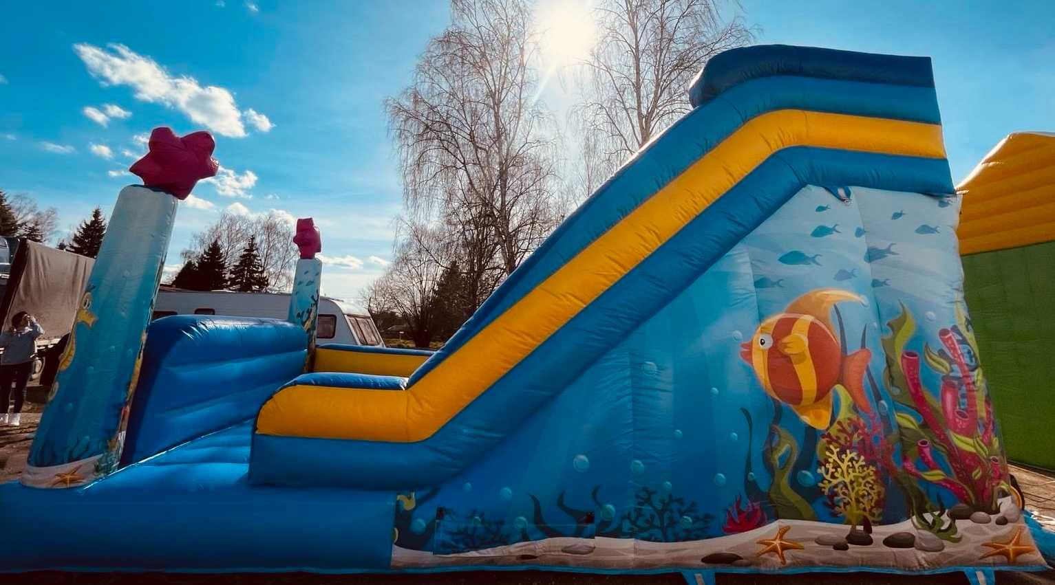 Dmuchaniec, wynajem dmuchańcy, komunia, urodziny, ślub, animacje