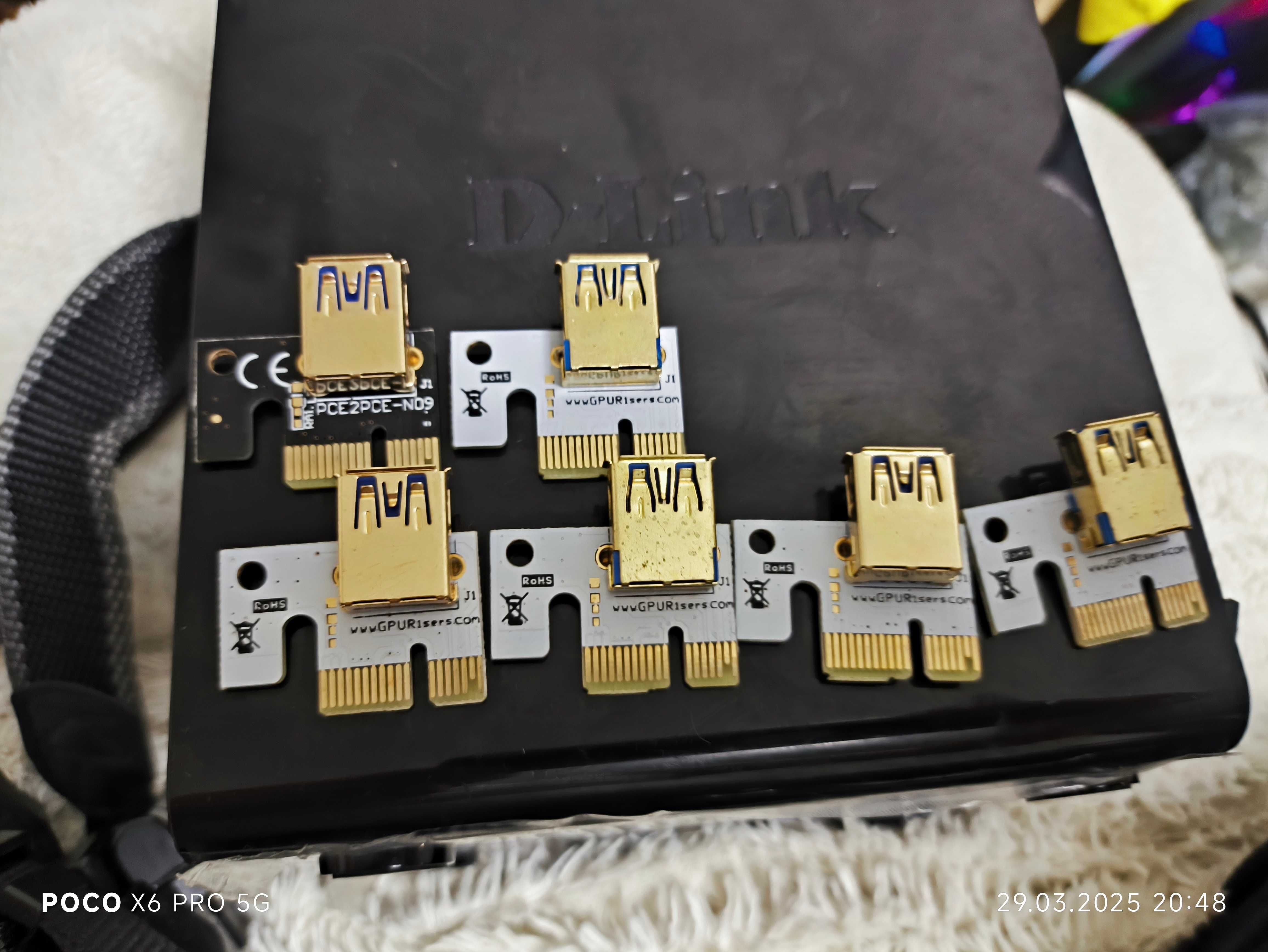 Райзер универсальный PCI-EX1