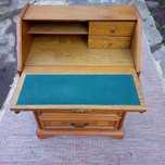 Biblioteczka Drewniana, Sekretarzyk, Stylowe Meble Drewniane