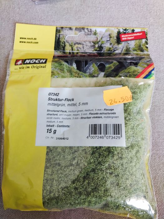 Modelarstwo Noch Struktur-Flock 5 mm