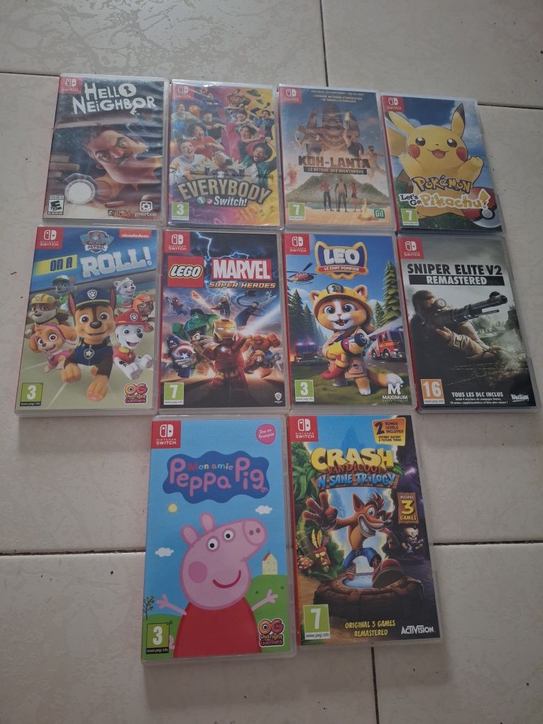 Jogos switch compativeis switch 2