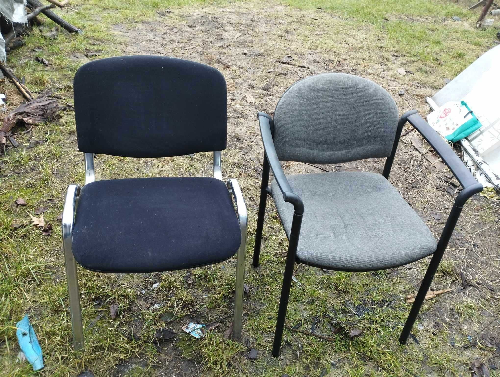 Krzesła  szare 4 sztuki