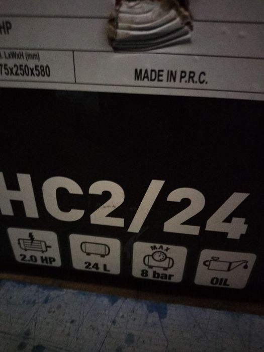 Compressor 24 litros com kit