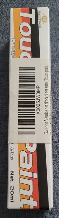 Lakier zaprawkowy Galitoon Touch Up Paint Rosso Peal 20ml – nowy