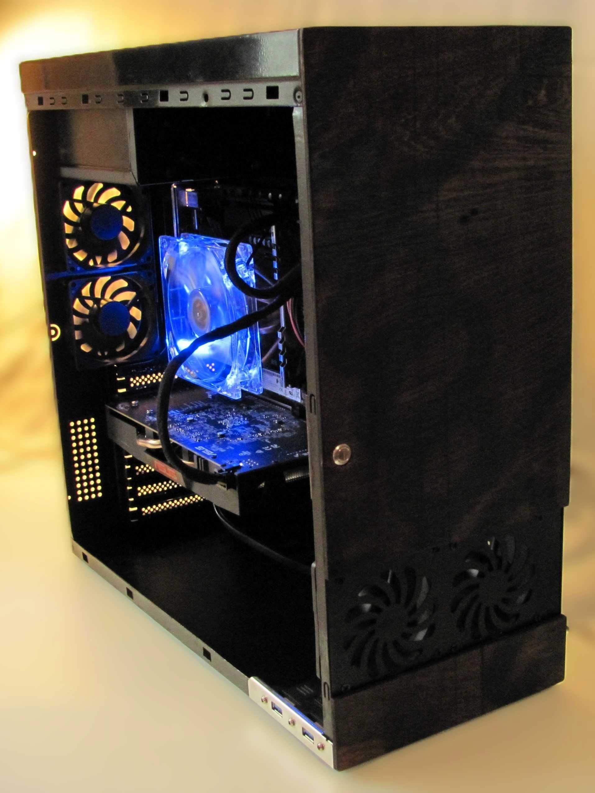 ПК комп'ютер ігровий DDR4 quad, RX 570, M.2 SSD+HDD, 1080 ГБ, 750W 80+
