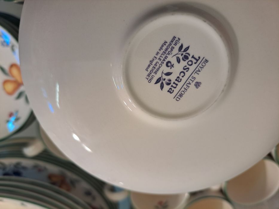 Serwis Royal Stafford Toscana filiżanka kawowy herbaciany obiadowy