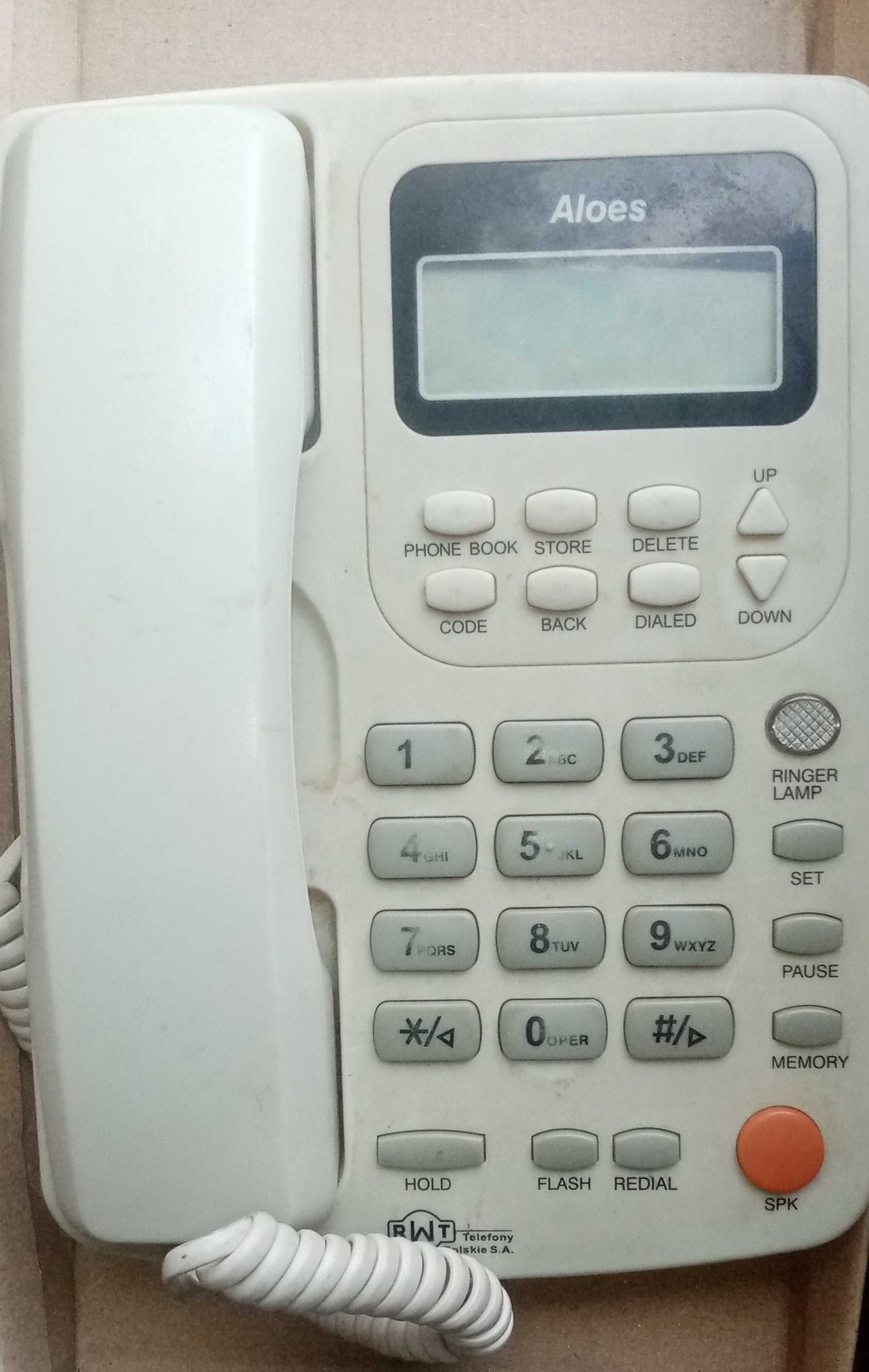 Telefony stacjonarne lata 80