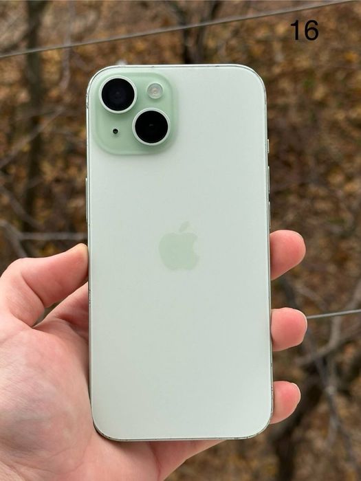 Айфон, 15, 128гб, акб-100%, Номер 16