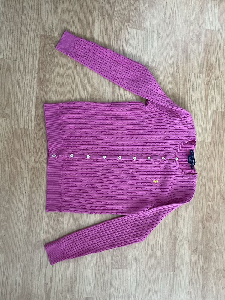 Różowy sweter Ralph Lauren