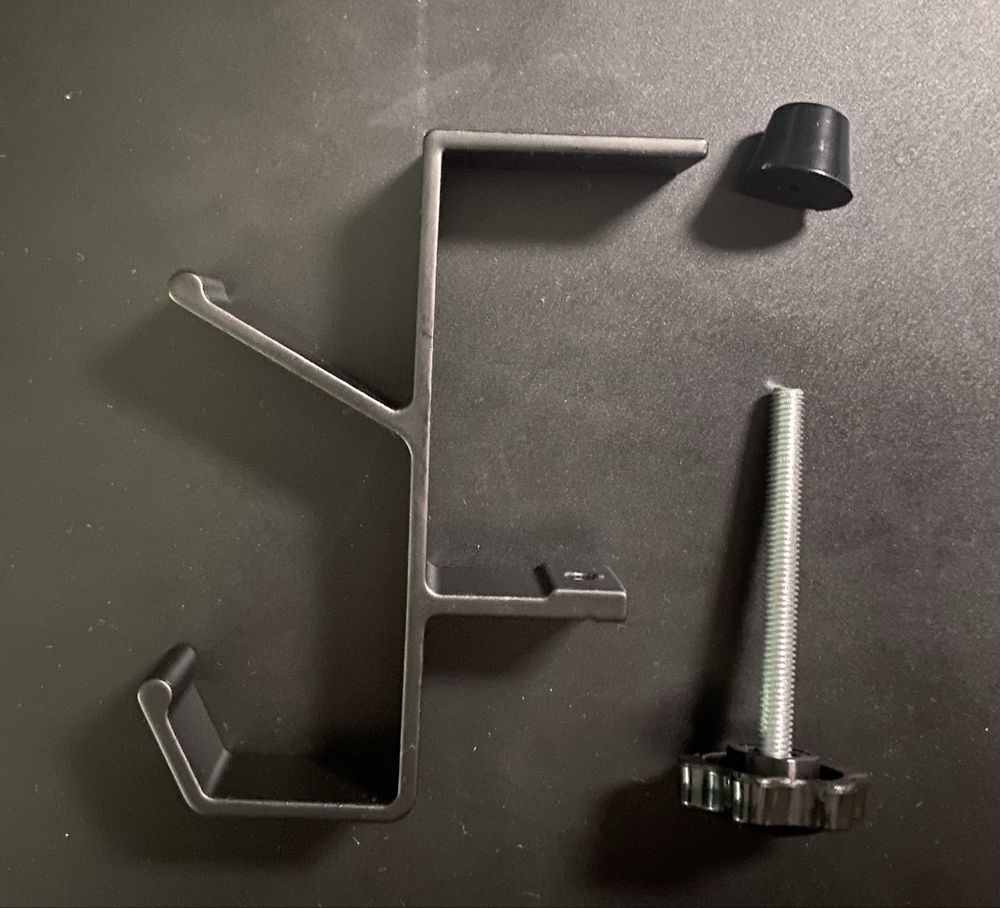 Suporte headphones/sacolas mesa clamp