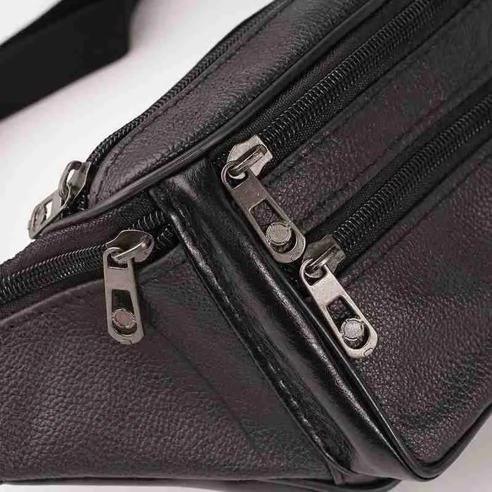 nerka skórzana Męska biodrówka