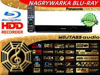 Nagrywarka Blu-Ray Panasonic DMR-BCT745 HDD 500GB do kopiowania VHS