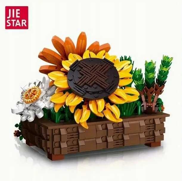 Klocki konstrukcyjne słoneczniki 924el.