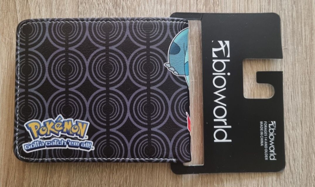 Śliczny portfel Pokemon Go świetnej jakości. Nowy.