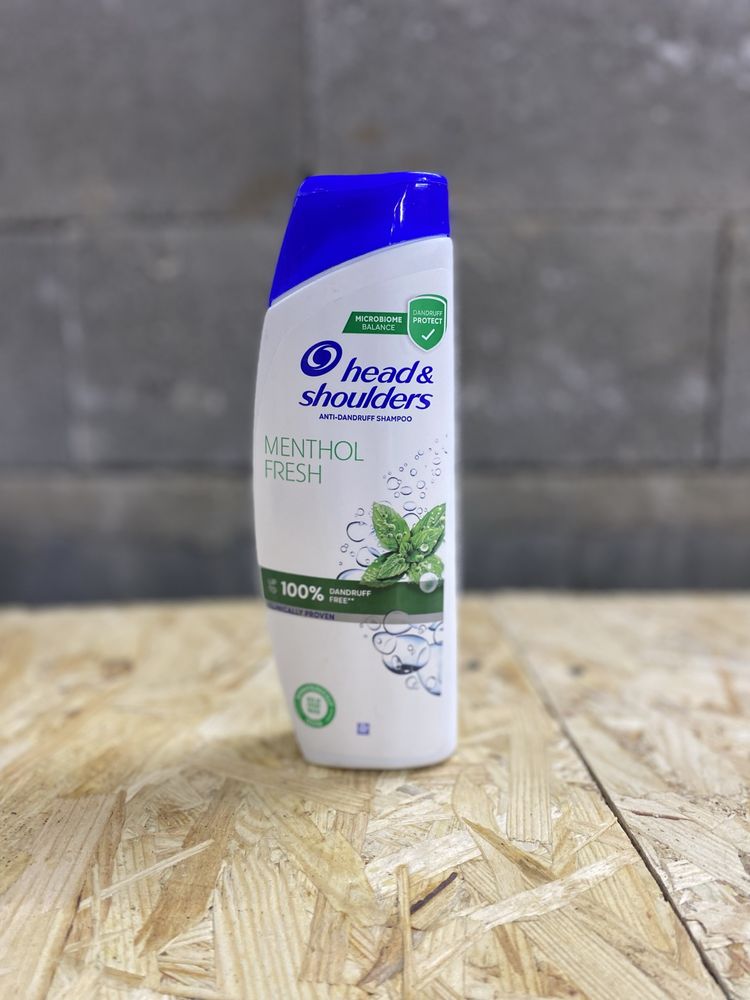 Шампунь проти лупи Head & Shoulders Menthol Fresh 400мл (хеденшоодерс)