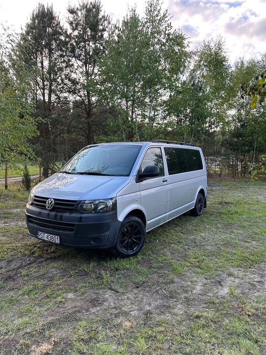 Volkswagen Transporter Volkswagen Transporter T5 Long 2013/2014 – 9-osobowy, zadbany, bezwy