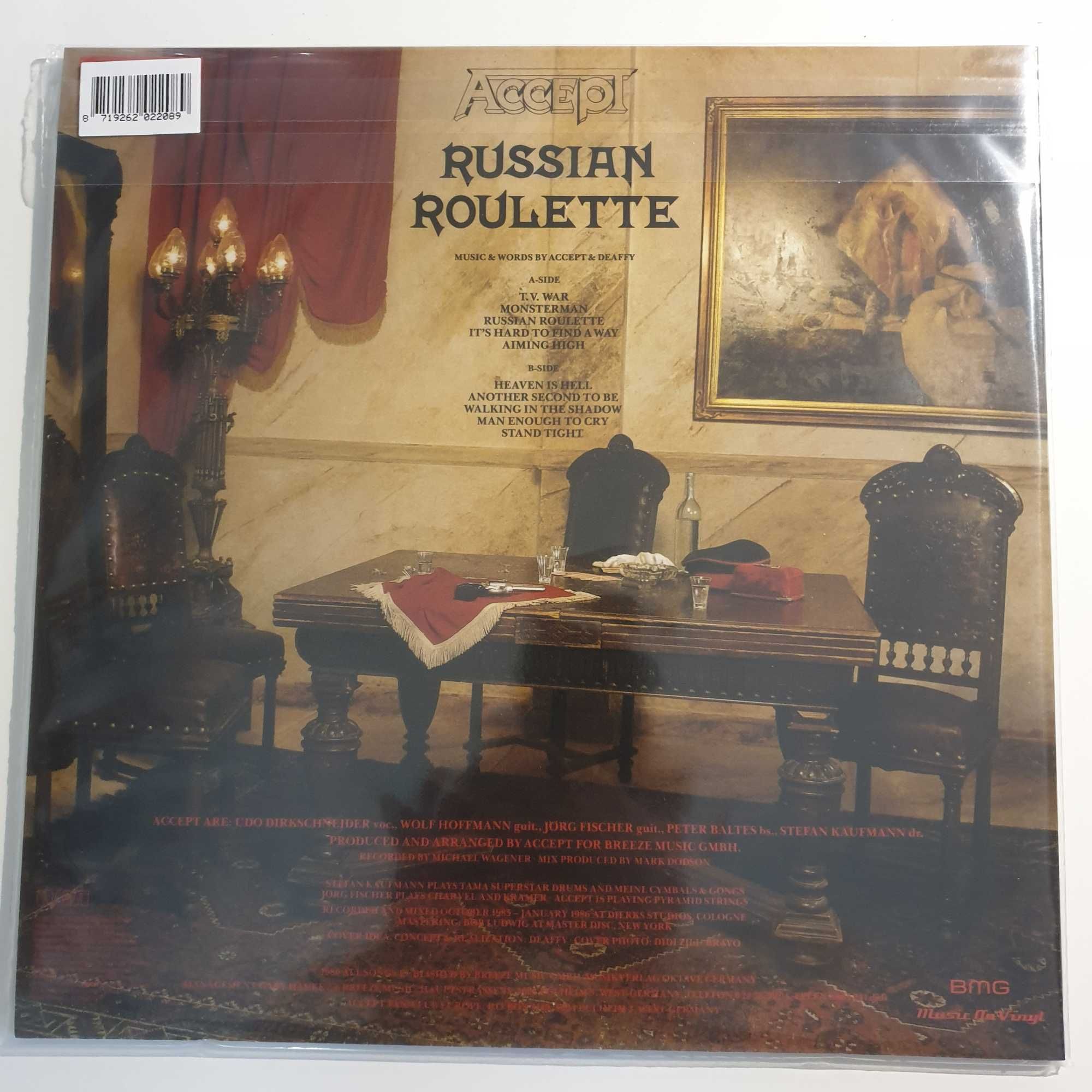 Płyta winylowa Accept - Russian Roulette LP Folia