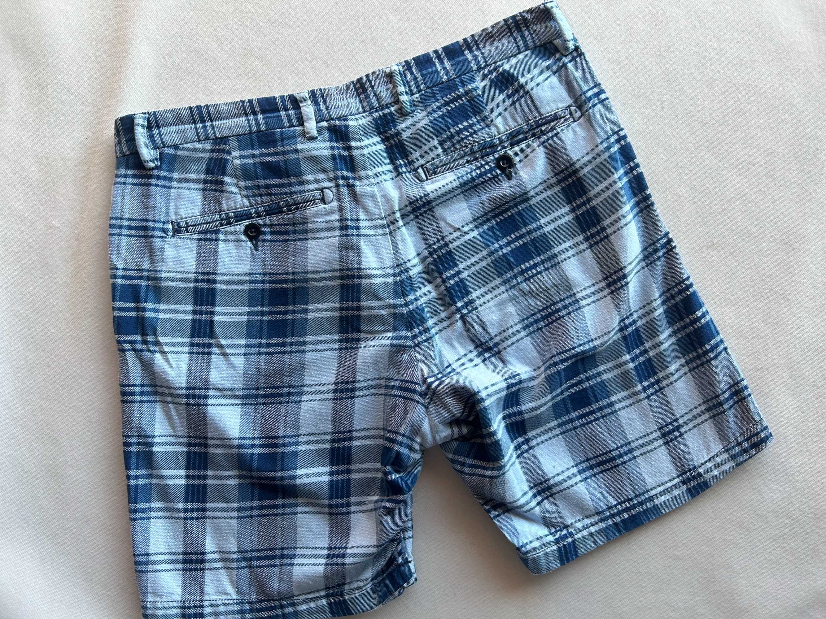 GANT _ Męskie bawełniane spodenki szorty W32 _ Regular Fit