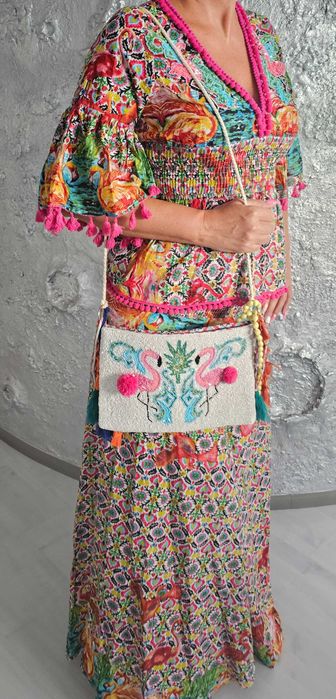 Antica Sartoria torebka włoska styl Boho