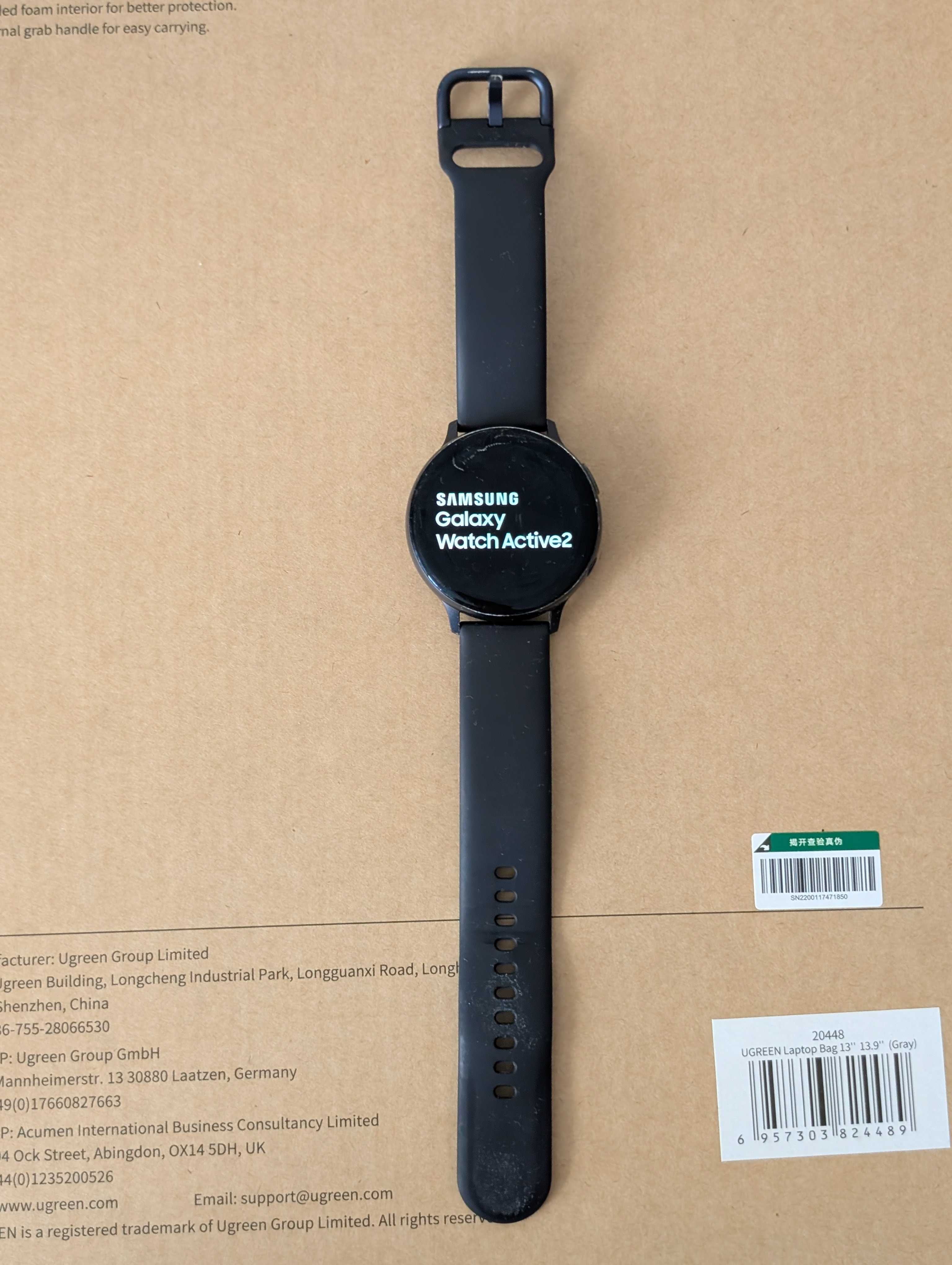 Smartwatch Samsung Galaxy Active 2 watch 44 mm GPS czarny