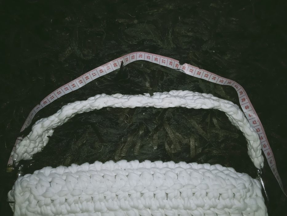 Torebka hand made że sznurka