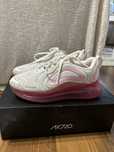 Nike air max 720 36.5 23 cm biało różowe na siłownie do biegania