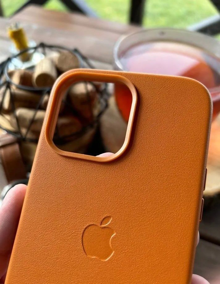 Чохол iPhone 13 Pro Max шкіряний/кожаный, 14 MagSafe Айфон про макс