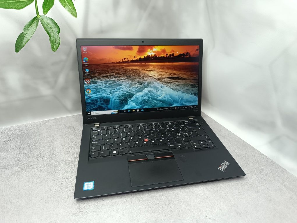 Сенсорний ноутбук Lenovo ThinkPad T470s/i5-6300U/8/256/14" Full HD