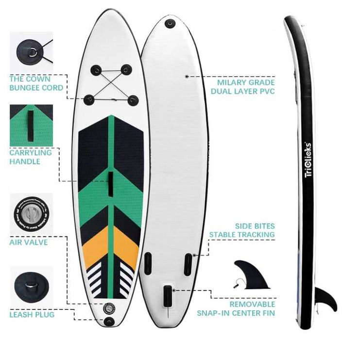 Prancha de SUP Insuflável (VÁRIAS CORES) - NOVA   PORTES GRÁTIS*