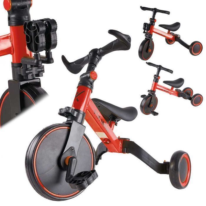 ROWEREK BIEGOWY Dla Dzieci Trójkołowy TRIKE FIX MINI z Pedałami 3W1