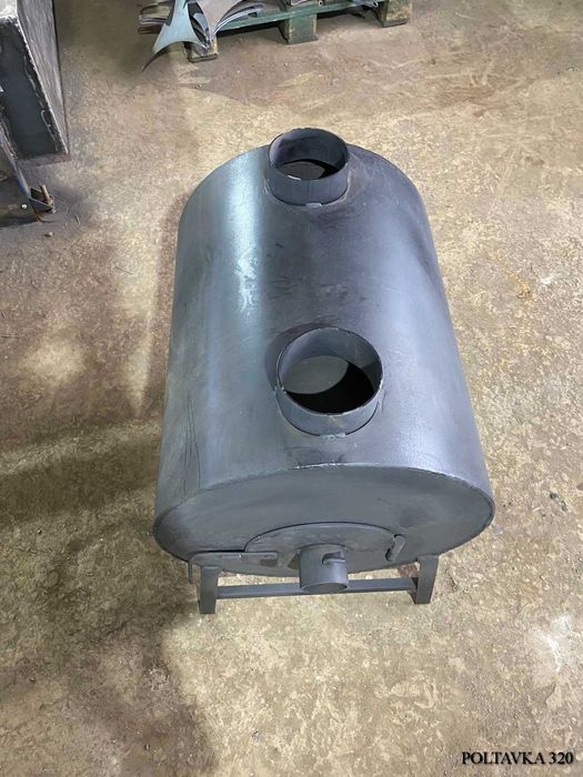 320м3! 5мм! ЭФФЕКТИВНЕЕ БУЛЕРЬЯНА на 30%! Обдув! Печь Буржуйка!