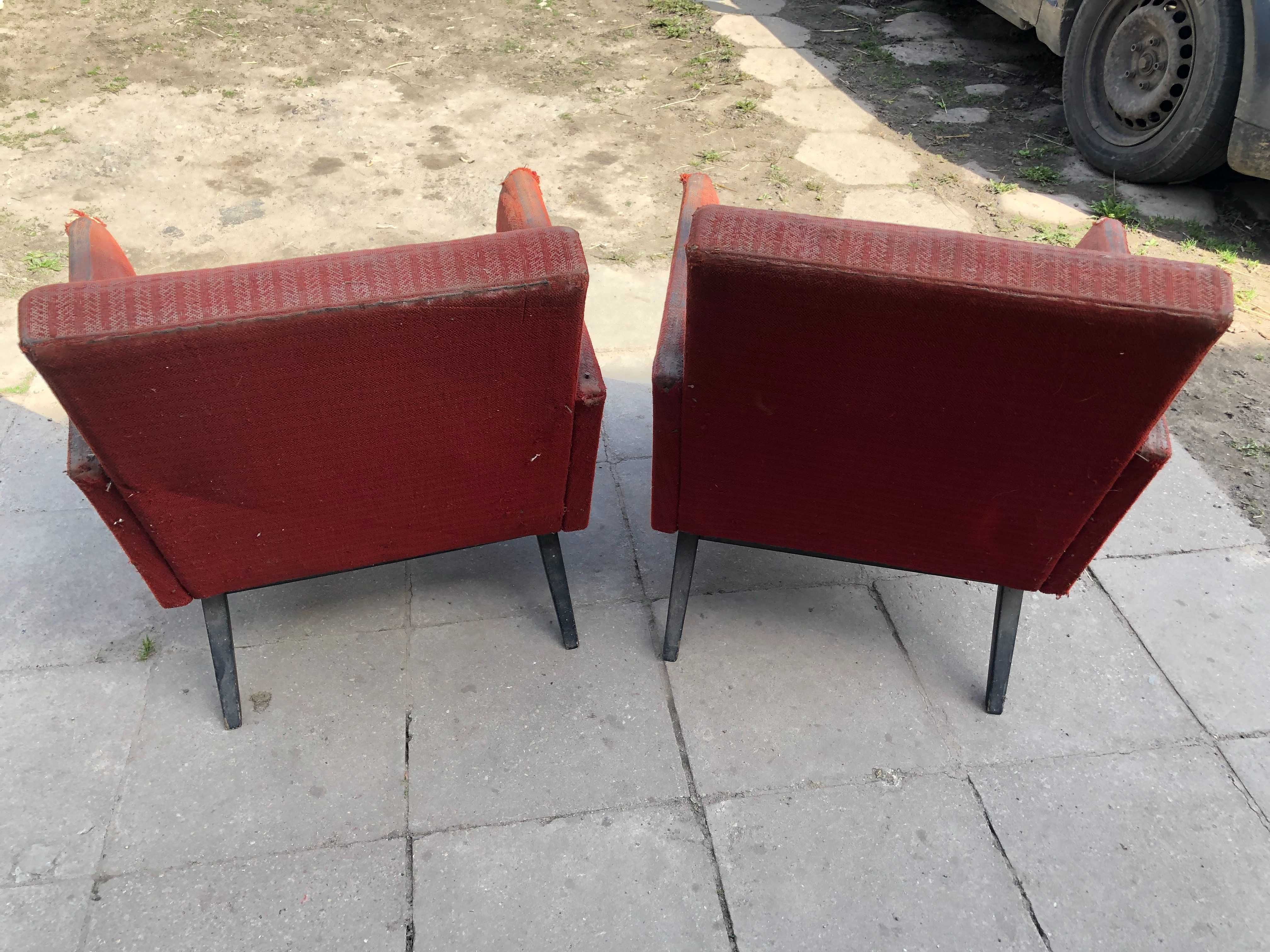 Fotele z czasów PRL