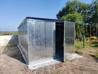 Garaż blaszany 3x5. Garaż blaszak. Schowek. Producent