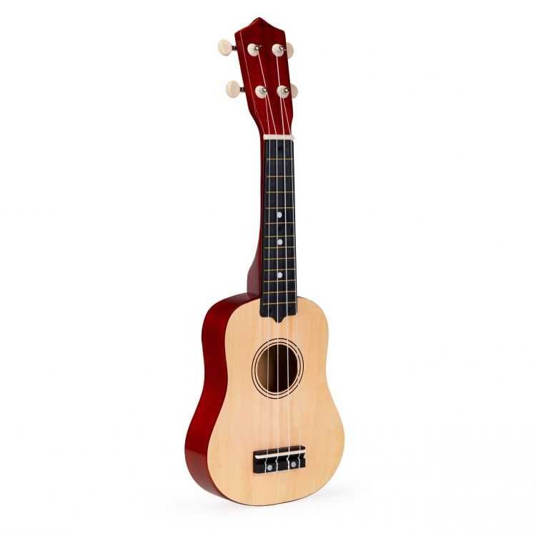 Gitara ukulele dla dzieci drewniana 4 struny nylonowe