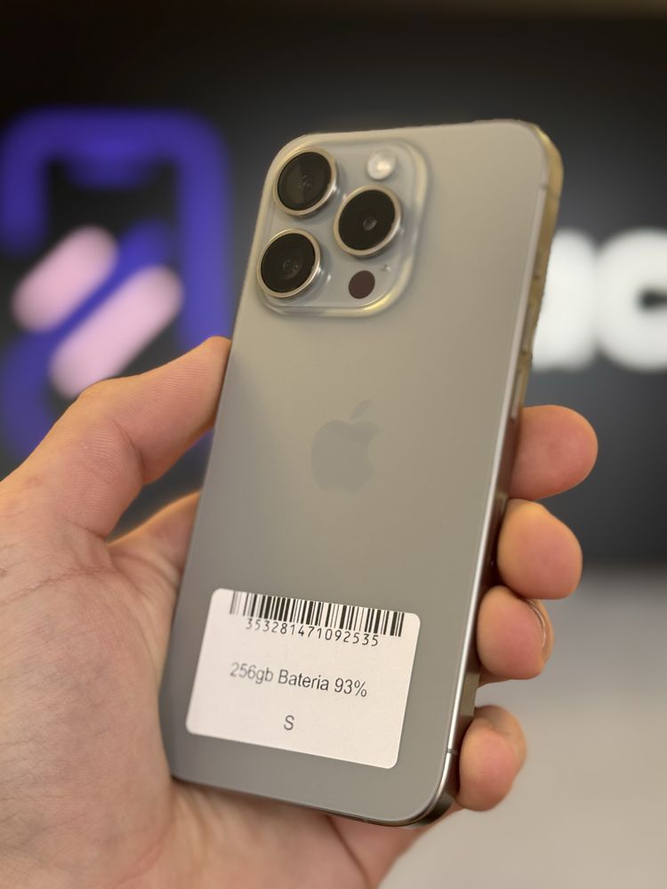 RATY 0% iPhone 15 Pro 256GB BATERIA 93% GWARANCJA 12 miesięcy!!!