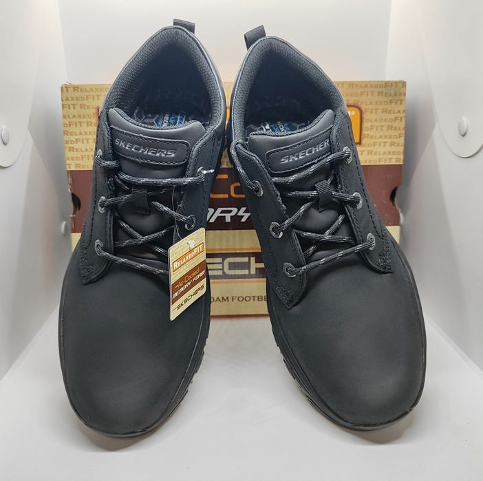 Кожаные ботинки кроссовки Skechers Relaxed Fit оригинал