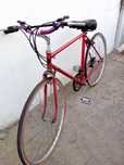 Bicicleta em aluminio roda fina