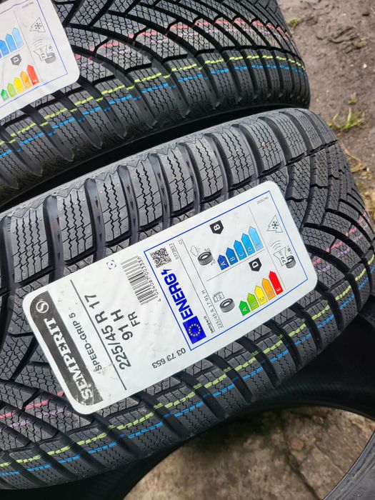Nowe opony zimowe 225/45/17 91H Semperit Speed-Grip 5, 2024 rok