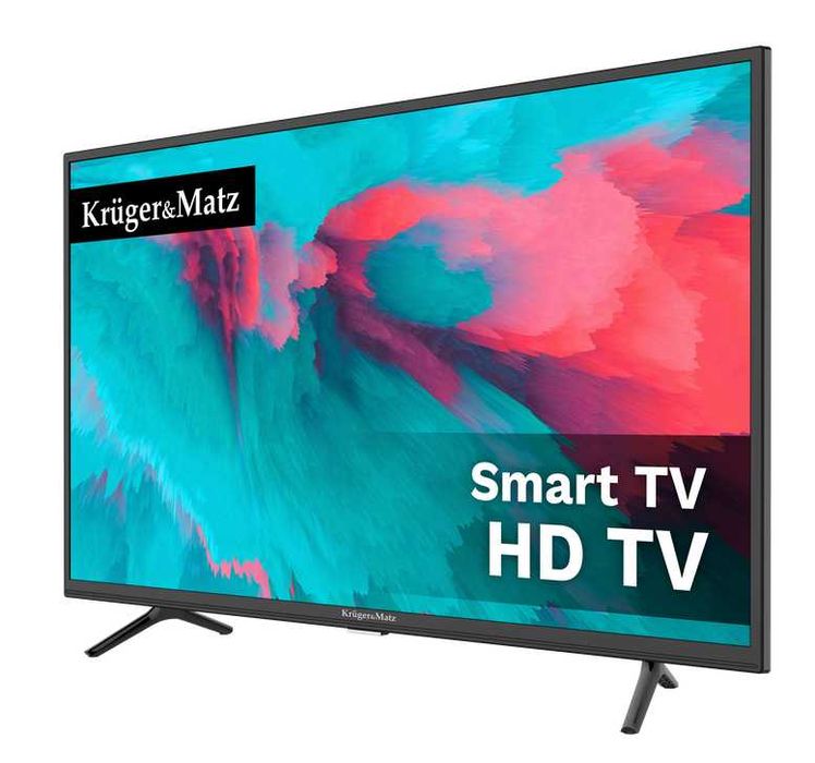 Nowy Telewizor Kruger&Matz 32" smart Netflix TV  DVB-T2/S2 H.265 HEVC