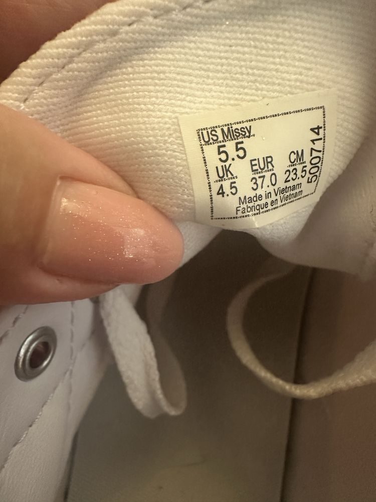 Ténis Vans Ward Spring Glitter tam37
