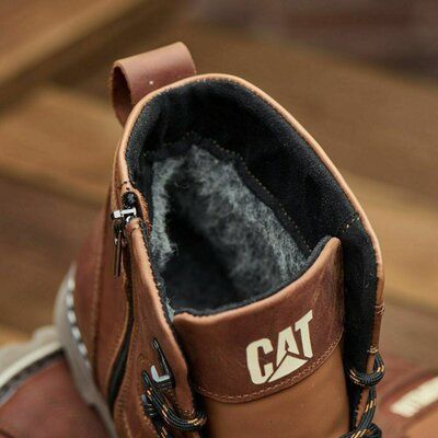 Чоловіче взуття Caterpillar Шкіряне взуття Шкіряні кросівки Зимові кро