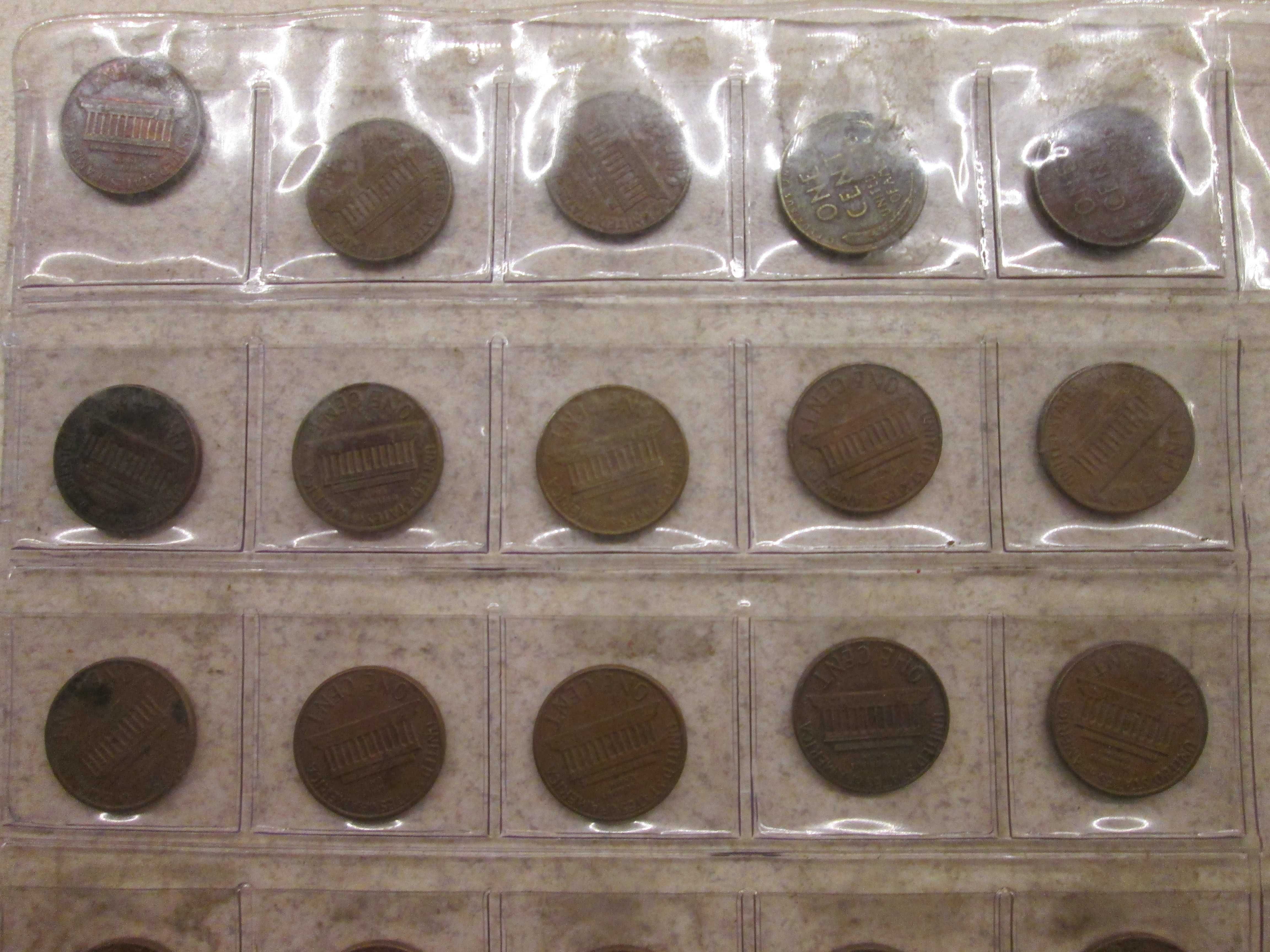 Monety 1 cent USA -30 sztuk